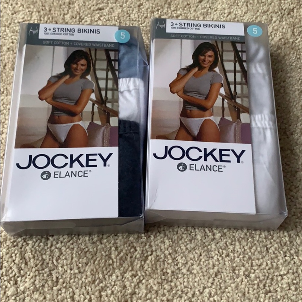 2 packages of jockey string bikini underwear